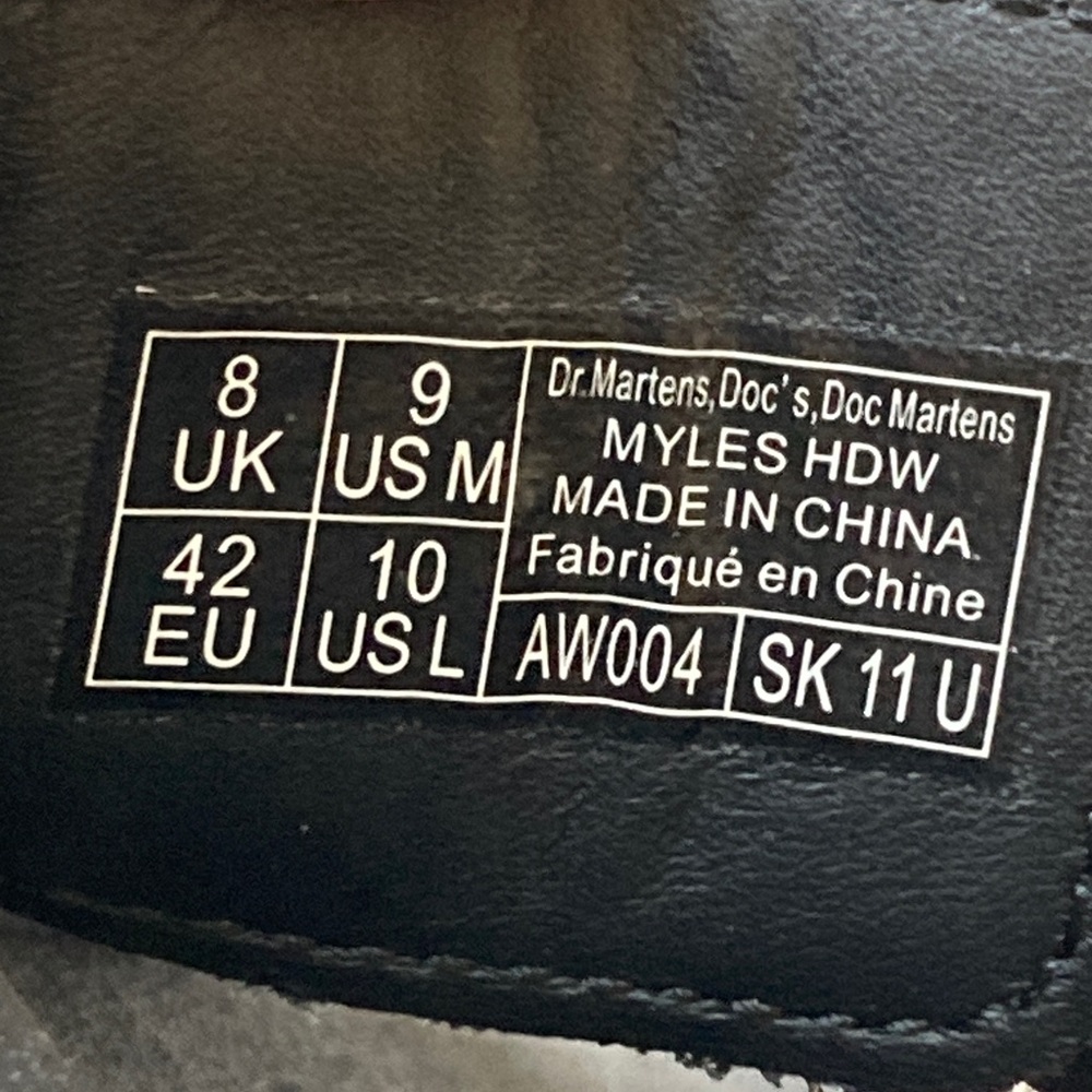 Dr. Martens Myles hardware slide sandals 9 US M 10 US L - Picture 7 of 14